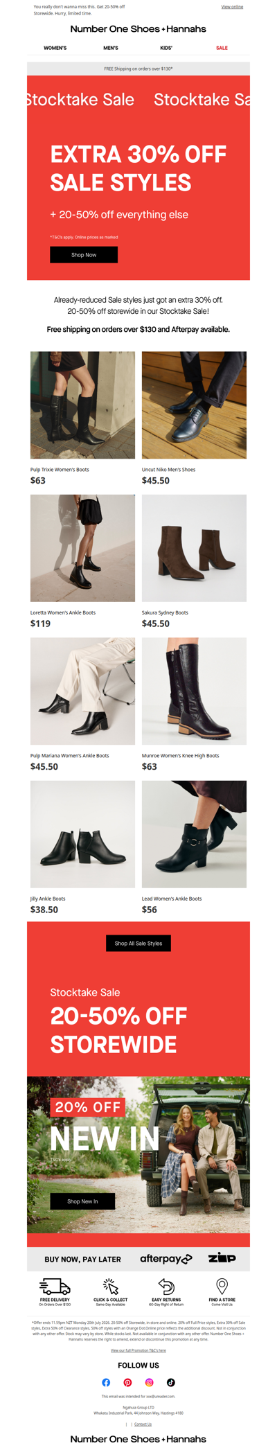 We've taken an EXTRA 30% off SALE 💅
