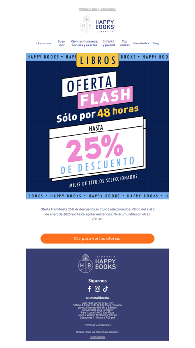 📚 Oferta Flash: ¡Hasta 25% OFF en títulos seleccionados!