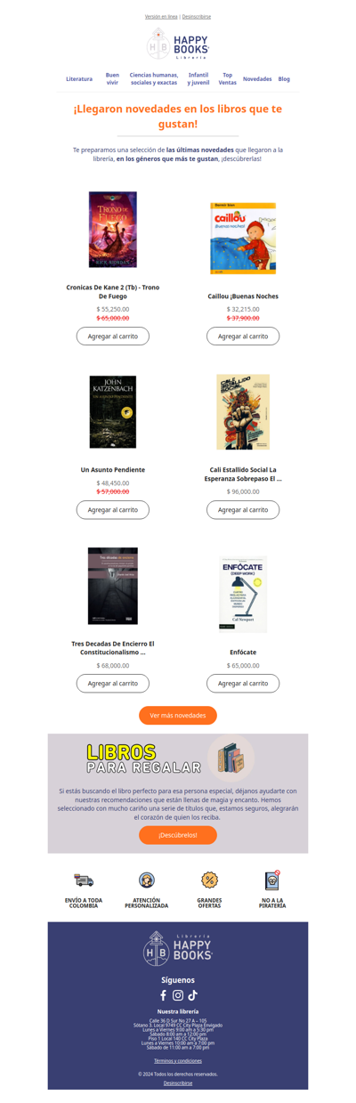 ¡Novedades que te van a encantar!