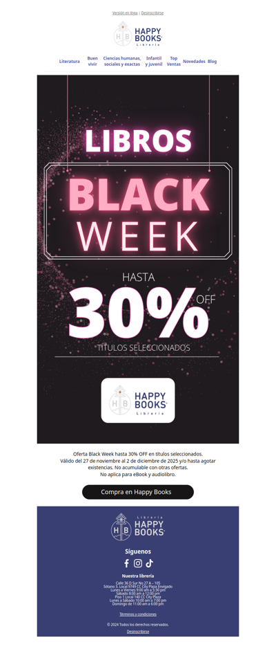 Empieza la BLACK WEEK 📚🔥