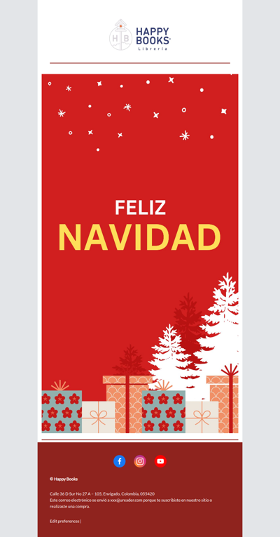 Que esta Navidad se lea bonito ✨