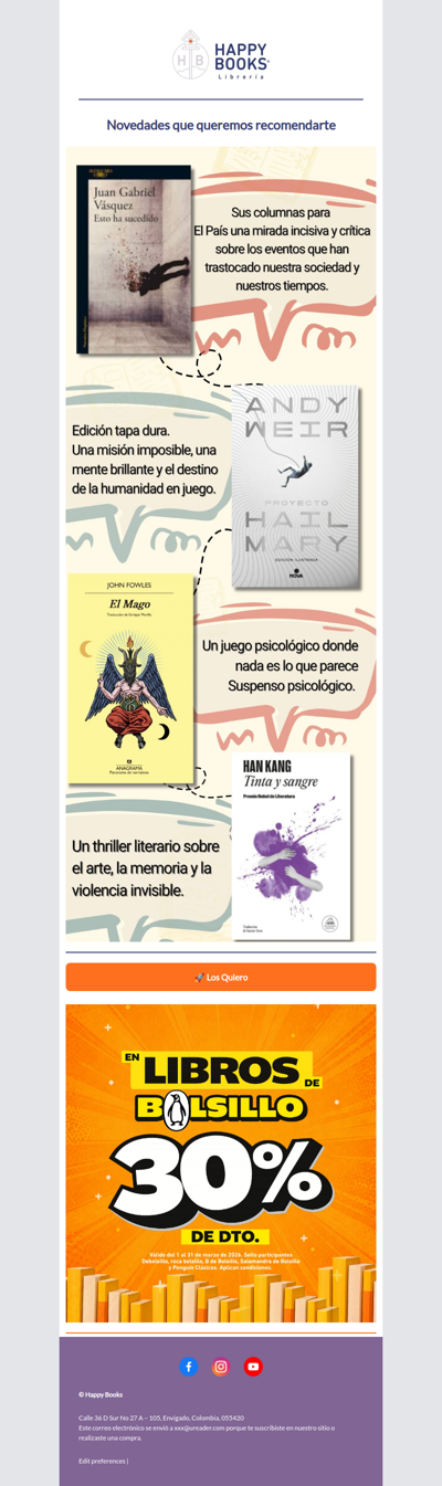 Recién llegados que queremos recomendarte