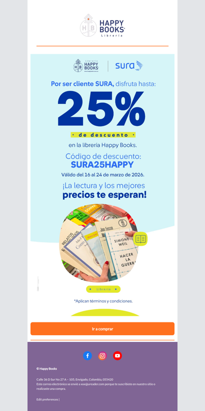 Hoy es un buen día para comprar libros