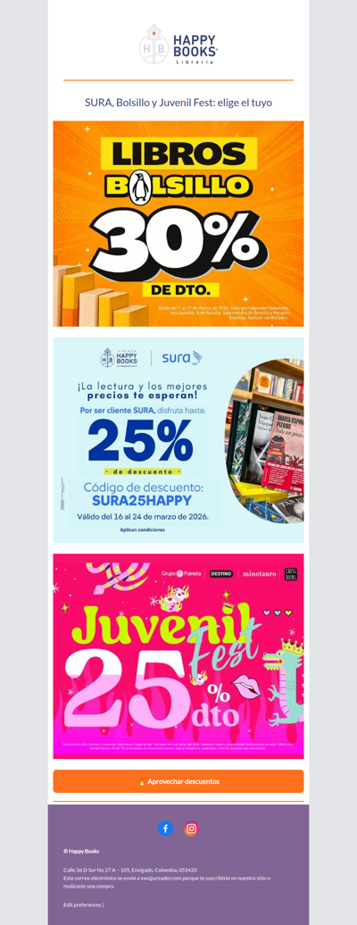 🚨 Si te gustan los libros, abre este correo