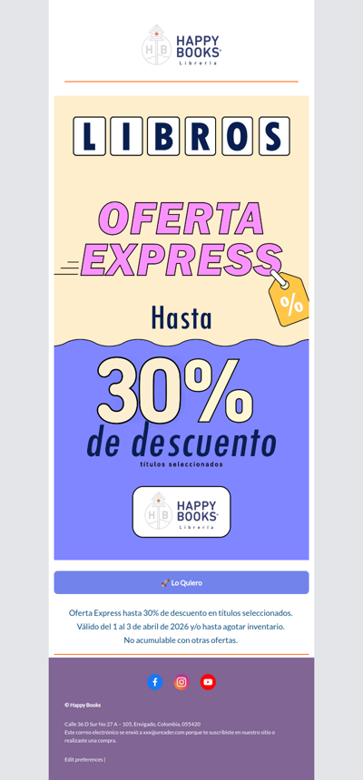 🚨 Arrancó la Oferta Express de Semana Santa