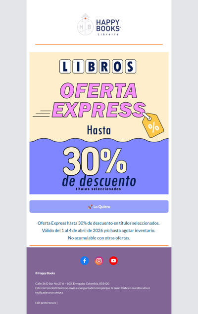 ⏳ Últimas horas: hasta 30% OFF
