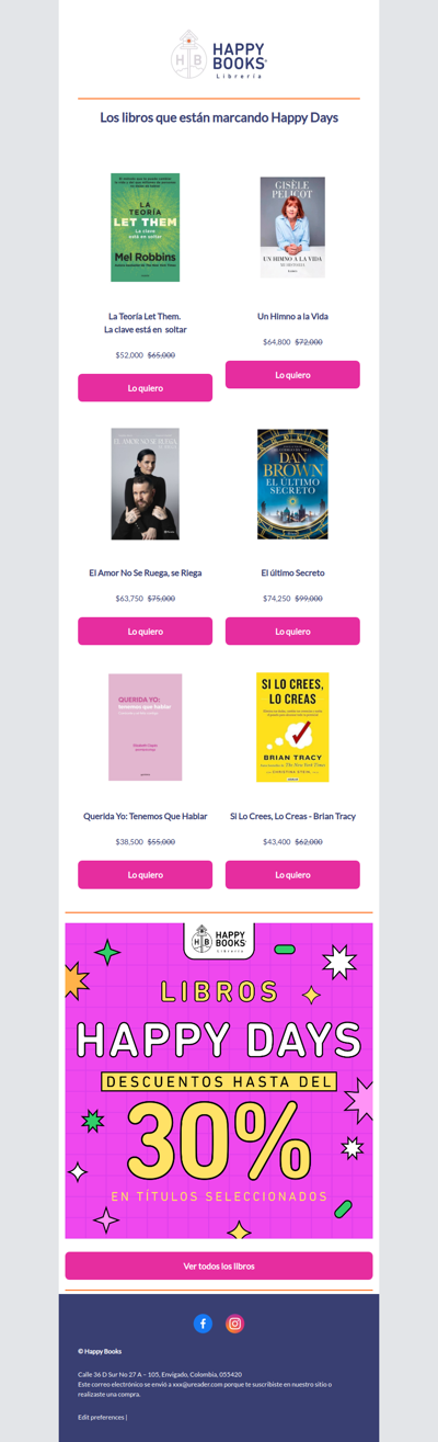 🔥 Así se está leyendo Happy Days