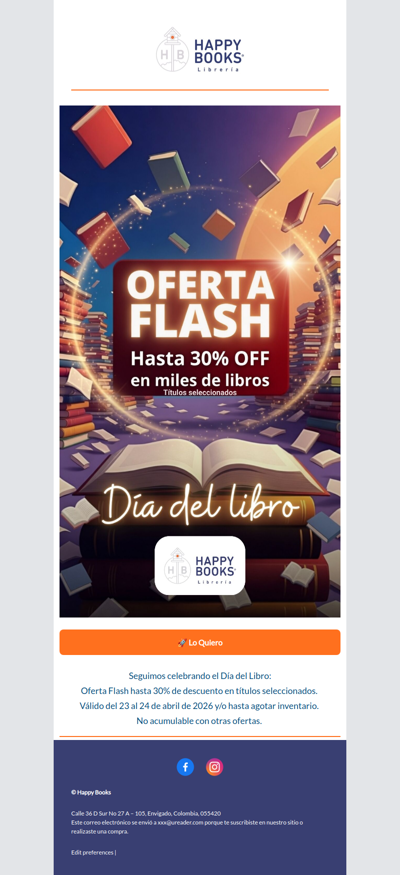 📚 Seguimos celebrando… y el 30% OFF sigue activo