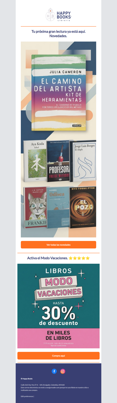 📚 Llegaron nuevas historias. Descúbrelas hoy.