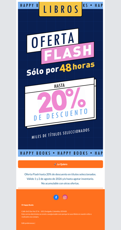 ⏰ Solo 48 horas para elegir tu próxima lectura