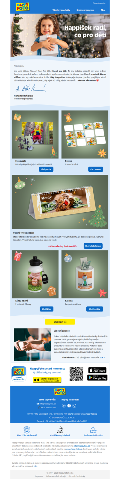 🎁 Happíšek radí, co pro děti