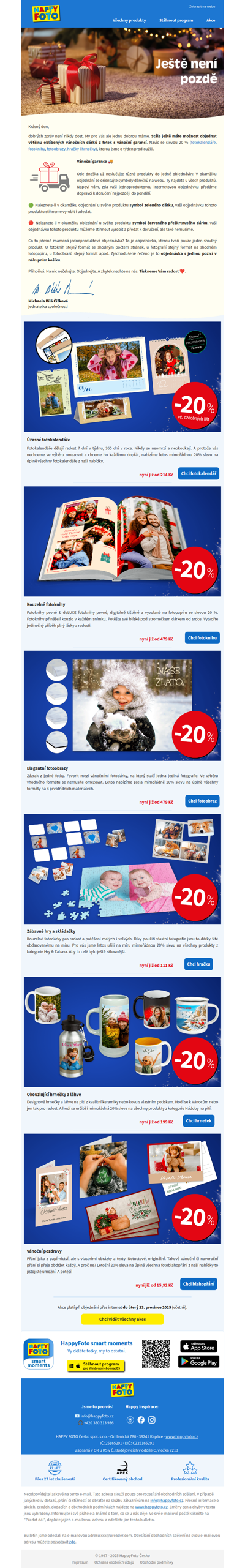 Ještě není pozdě