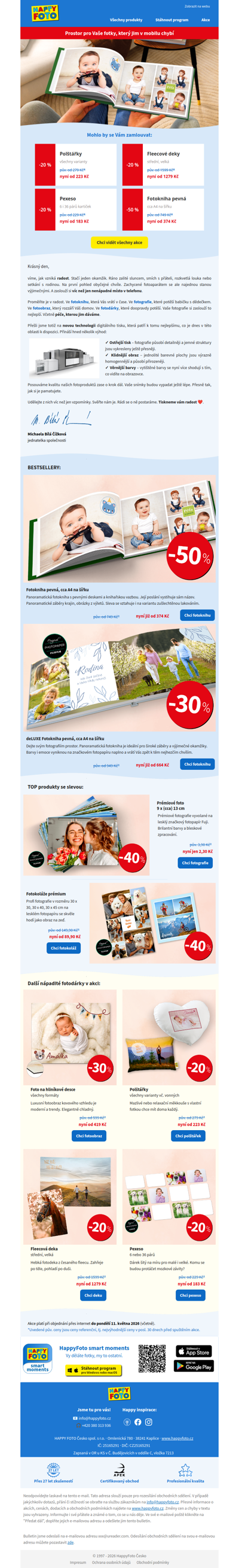 Odhalte novou ✨ HAPPY AKCI ✨