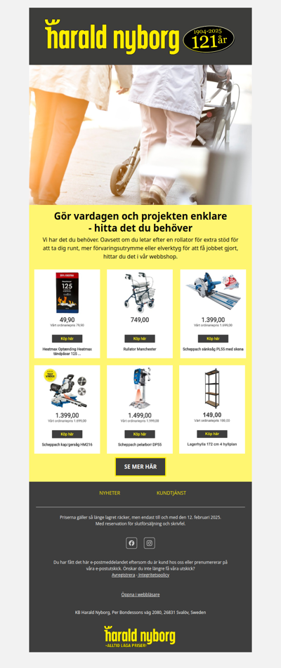 Gör vardagen och projekten enklare