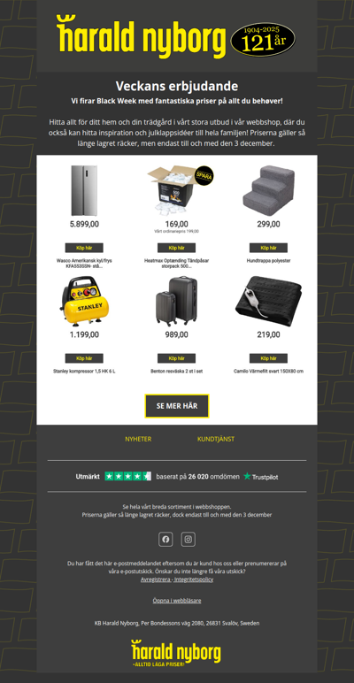 Black Week – se veckans erbjudande🏴