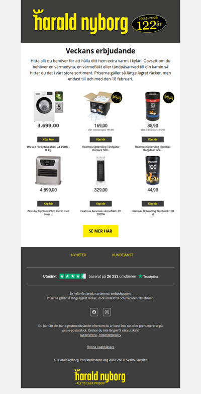 Allt för ett varmt och mysigt hem 🔥