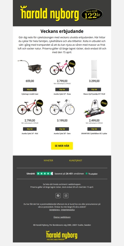 Sätt fart på pedalerna! 🚲