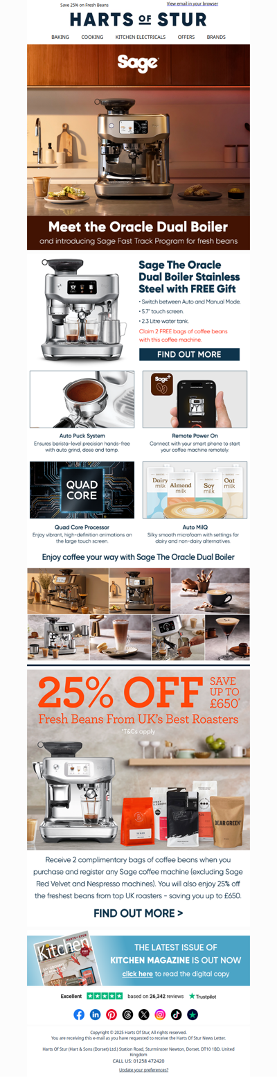 Meet the Sage Oracle Dual Boiler