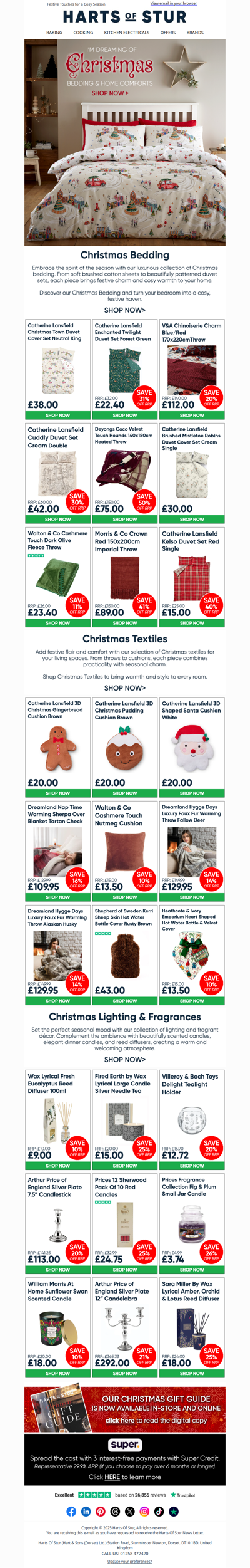 I'm Dreaming of Christmas Bedding & Home Comforts🎄