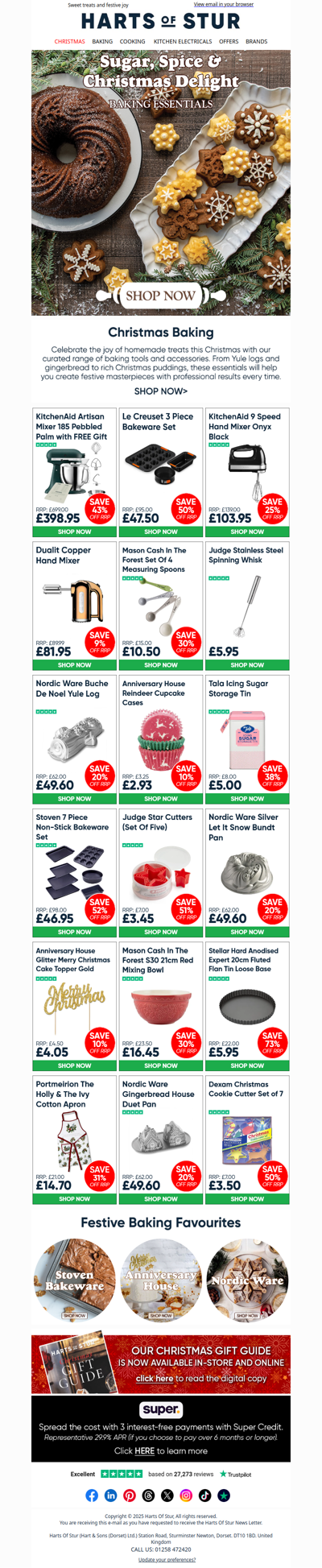 Sugar, Spice & Christmas Delight | Baking Essentials 🍪