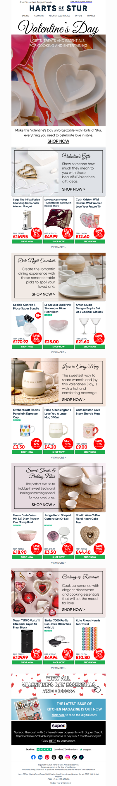 Fall in Love with Our Valentine's Day Essentials