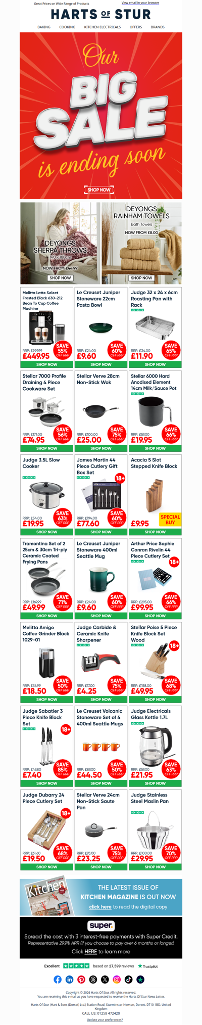 Our Big Sale is Ending Soon