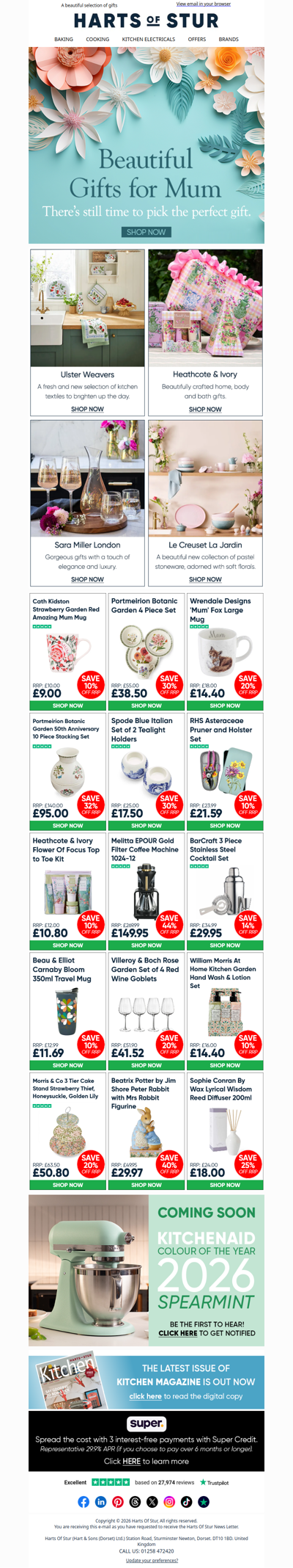 Pick the perfect gift for Mum 🌸