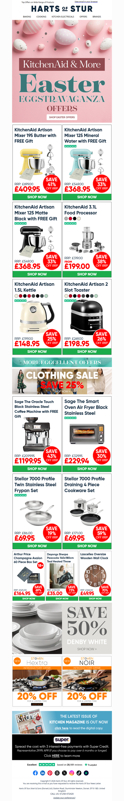 KitchenAid & More | Easter Offers 🐣