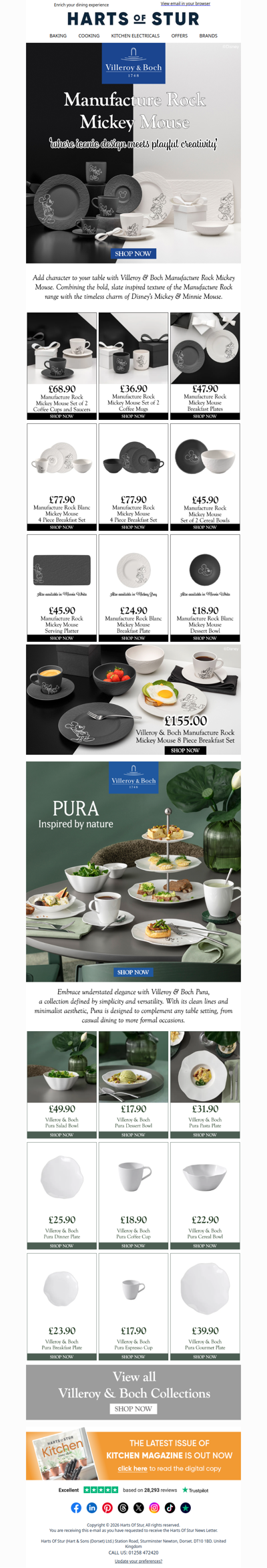 Explore Villeroy & Boch's Mickey Mouse Collection