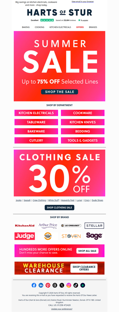 Summer Sale Now On - Up to 75% Off 🌞