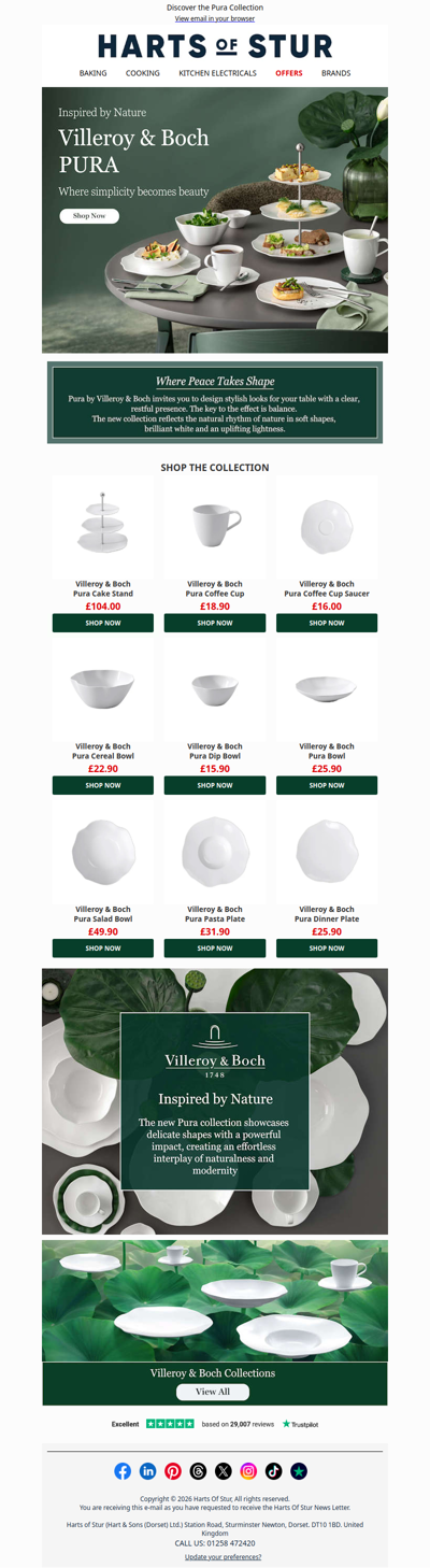 Introducing the Villeroy & Boch Pura Collection