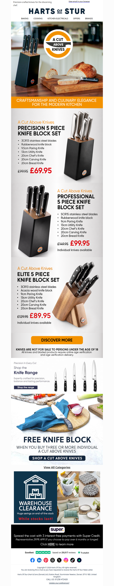 Sharp Savings on A Cut Above Knives 🔪