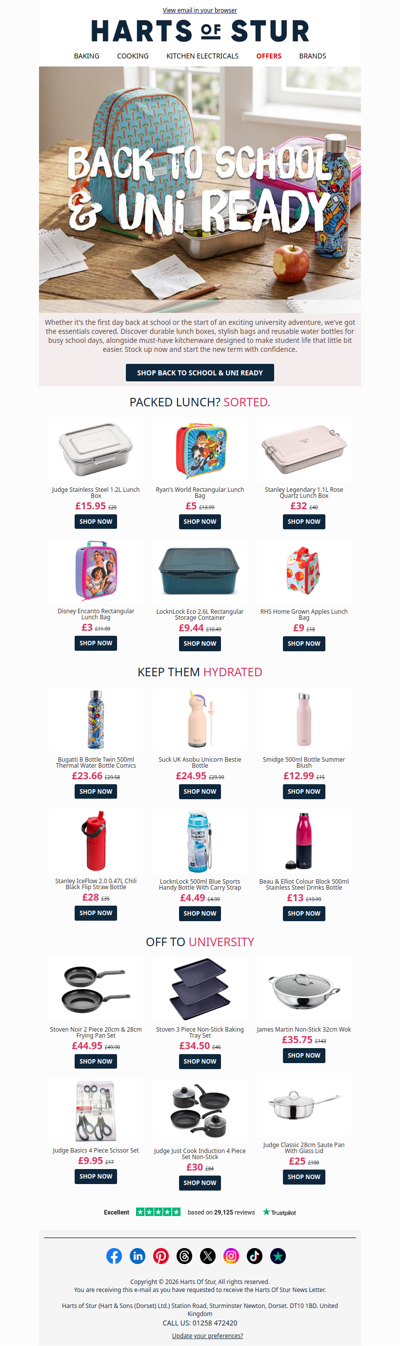 Back to School & Uni Essentials