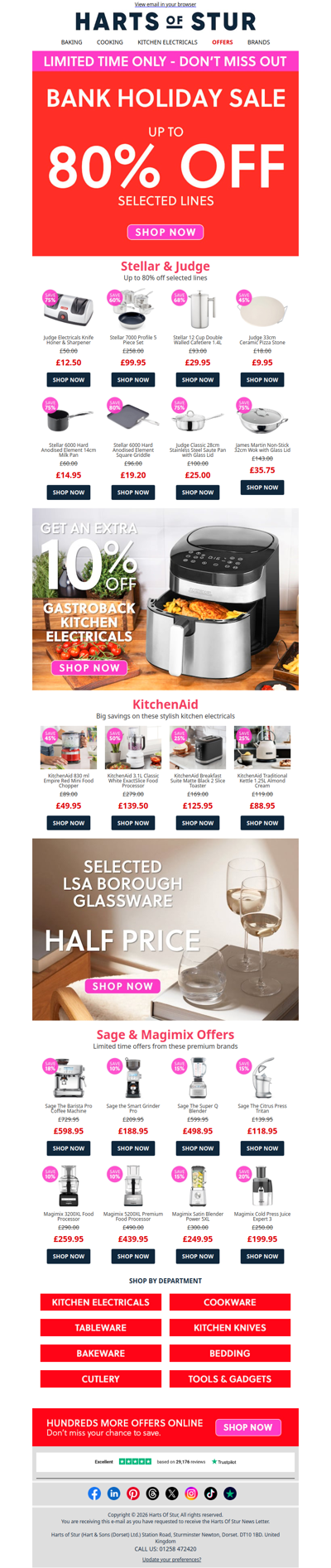 Bank Holiday Sale Now On 🛍️