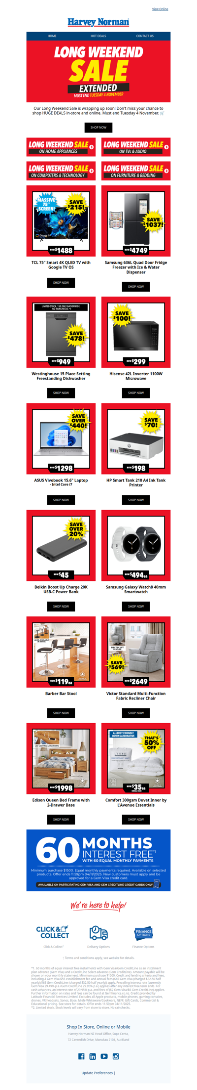 🚨Last Chance for Our Long Weekend Sale!