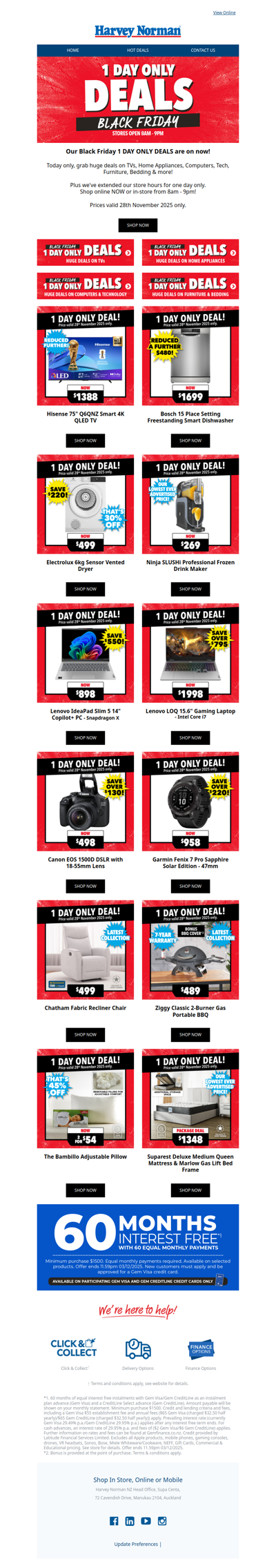 1 Day Only Deals On Now! 🚨