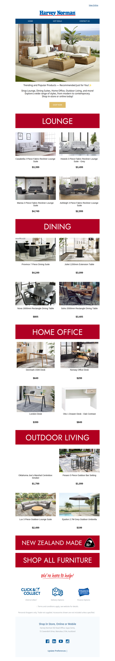 Popular & Trending Furniture, Just for You!