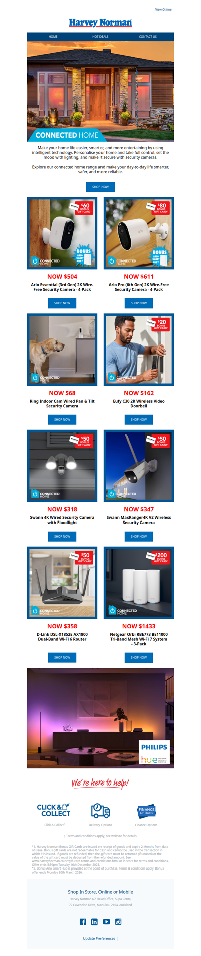 Big Bonuses on Security & Networking products 🏠🔒