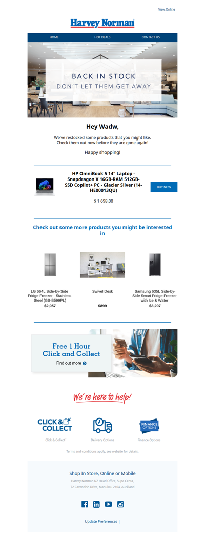 THEY'RE BACK! We restocked our most-wanted items.