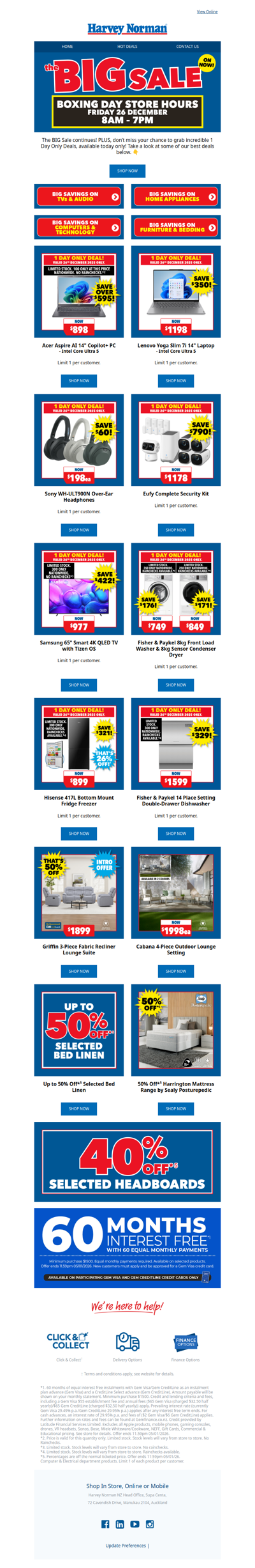 The BIG Sale - 1 Day Only Deals 🚨