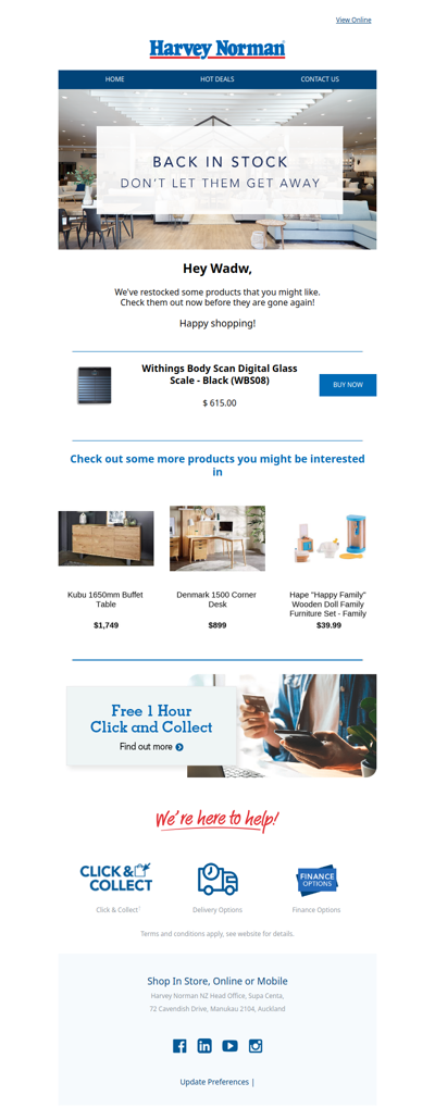 THEY'RE BACK! We restocked our most-wanted items.