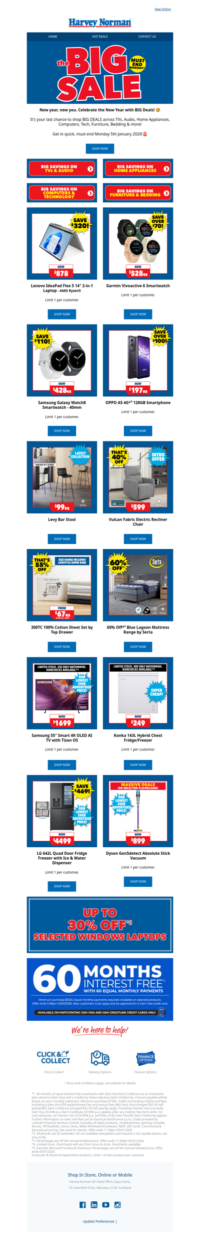 Hurry, Big Sale Ends Monday!