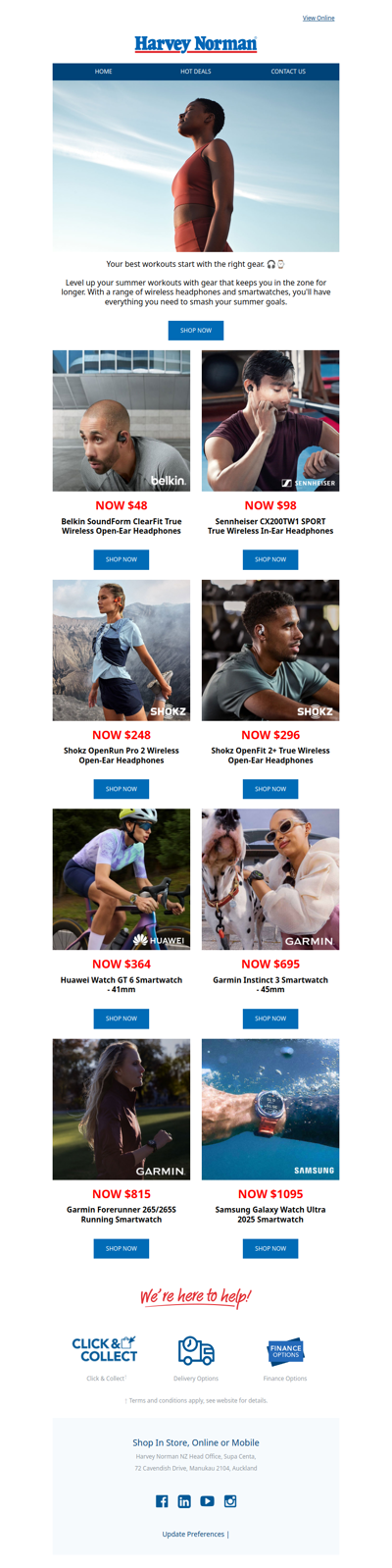 Get moving with the right tech!