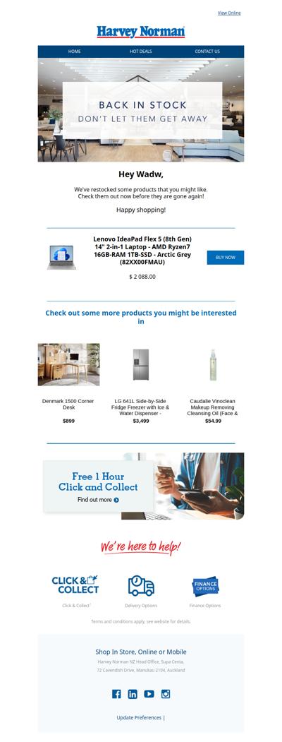 THEY'RE BACK! We restocked our most-wanted items.