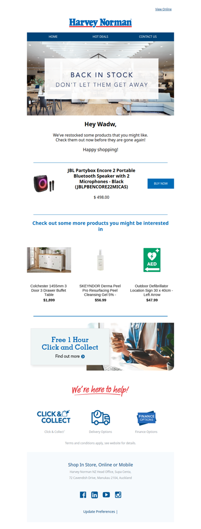 THEY'RE BACK! We restocked our most-wanted items.