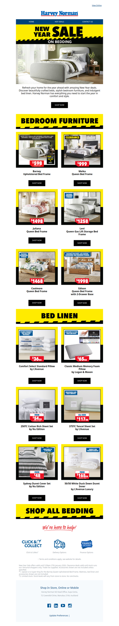 Sleep better for less with our New Year Sale!