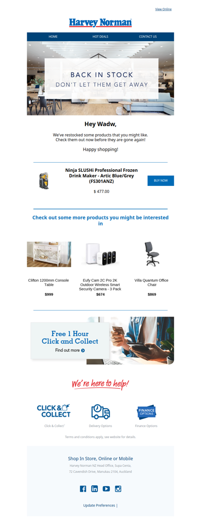 THEY'RE BACK! We restocked our most-wanted items.