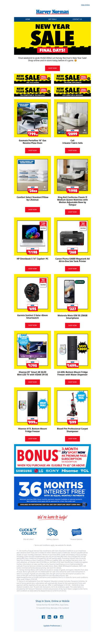 Shop New Year Sale This Weekend!