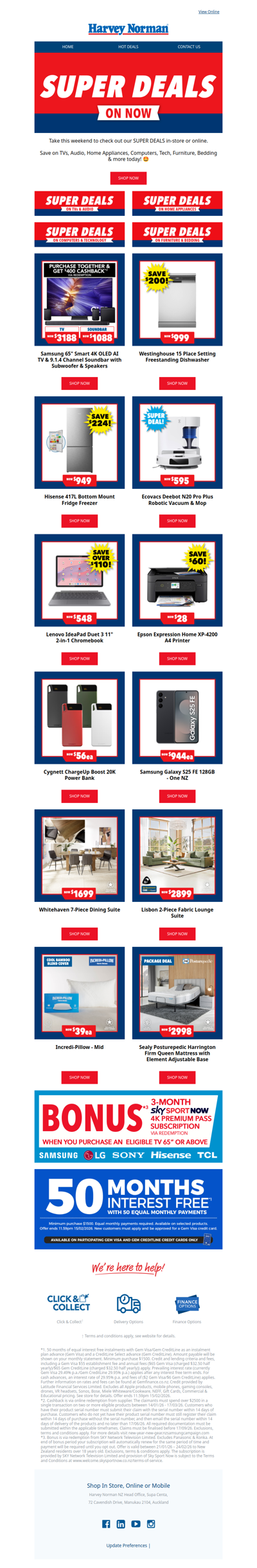 Shop SUPER DEALS This Weekend!