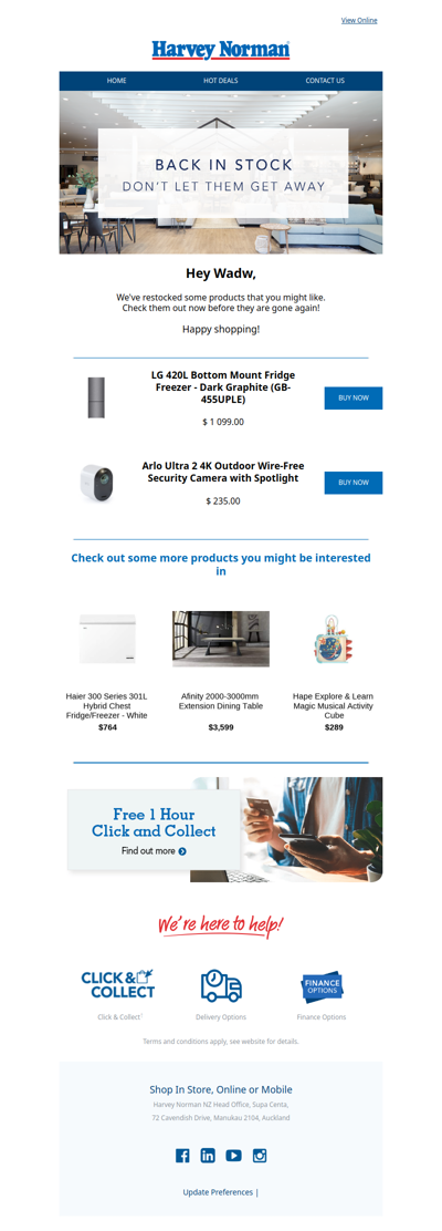 THEY'RE BACK! We restocked our most-wanted items.